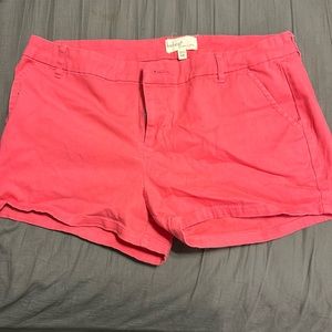 Bebop hot pink shorts